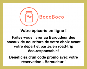 Partenariat avec BocoBoco pour partir en roadtrip écoreponsable avec des bocaux de nourriture