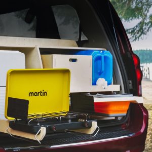 Intérieur du van avec kit de conversion