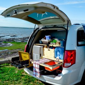 Cuisiner dans le van Le Baroudeur