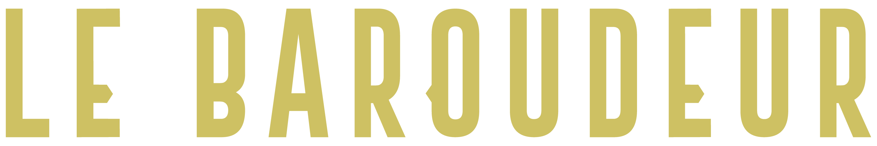 Lebaroudeur logo typo Lebaroudeur logo typo Le Baroudeur