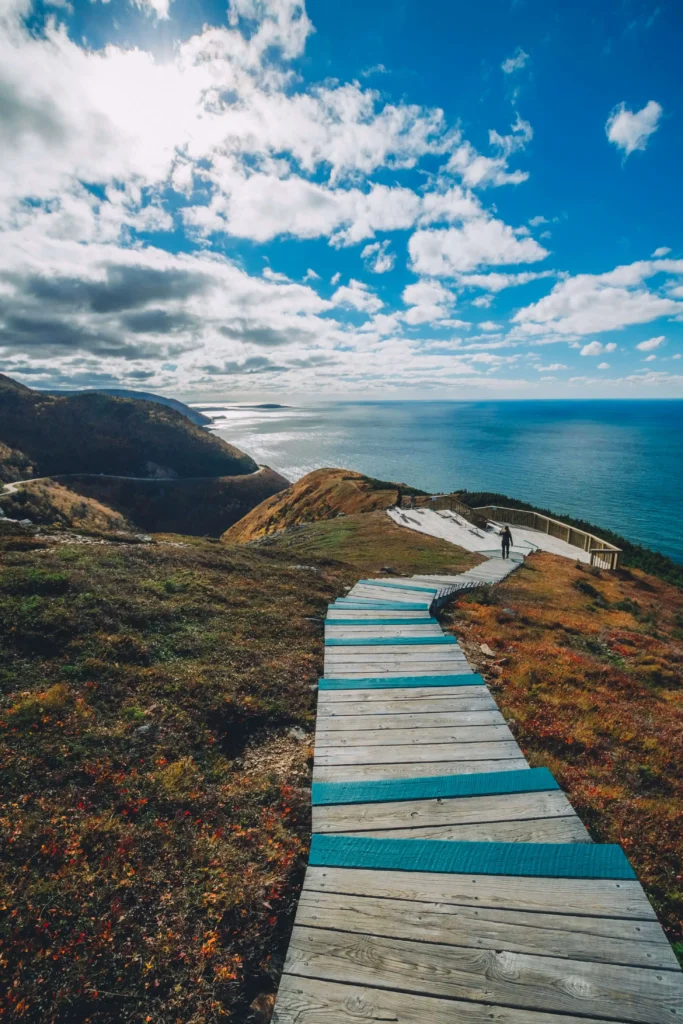 cabot trail sentier skyline Le Baroudeur