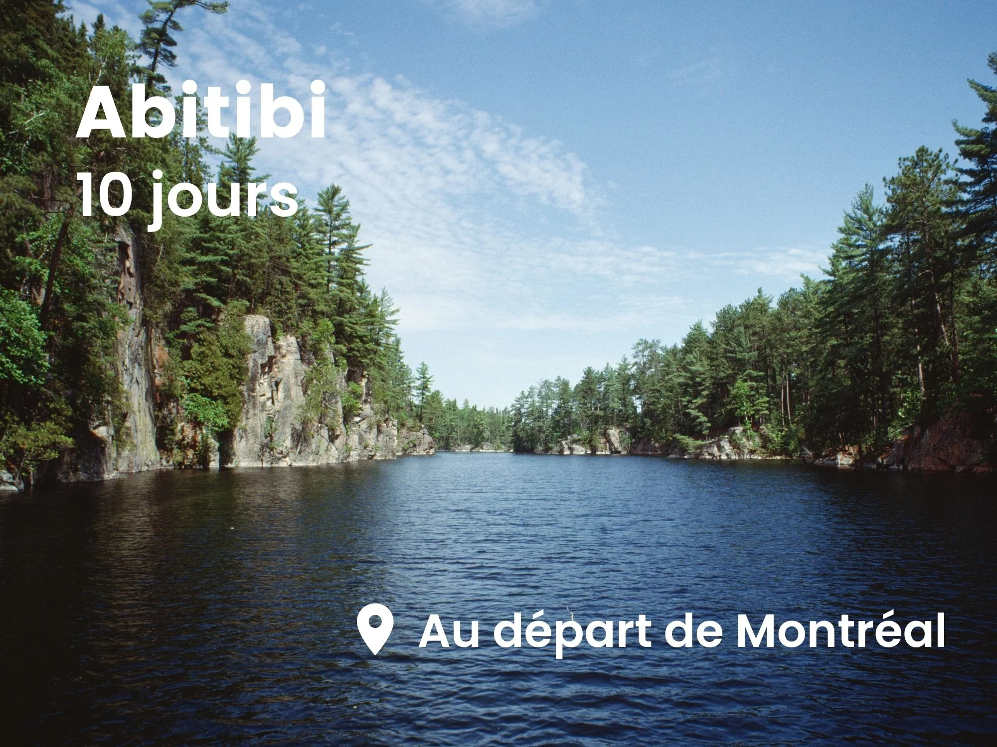 road trip de 10 jours en Abitibi depuis montreal