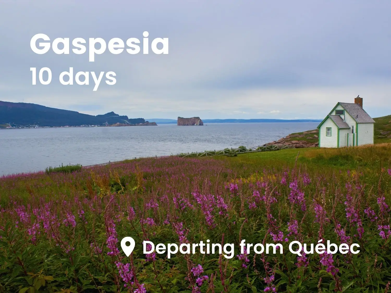 Gaspesia-roadtrip 10 days road trip to Gaspesia departing from Quebec