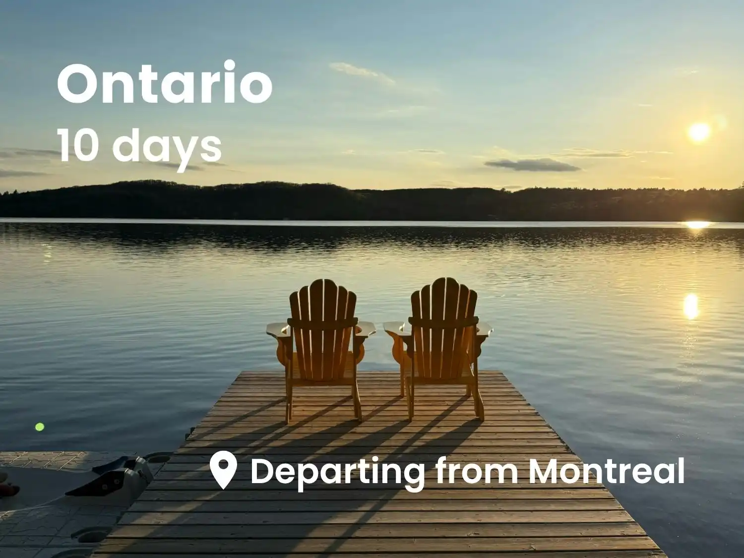 10 days road trip to Ontario departing from Montreal