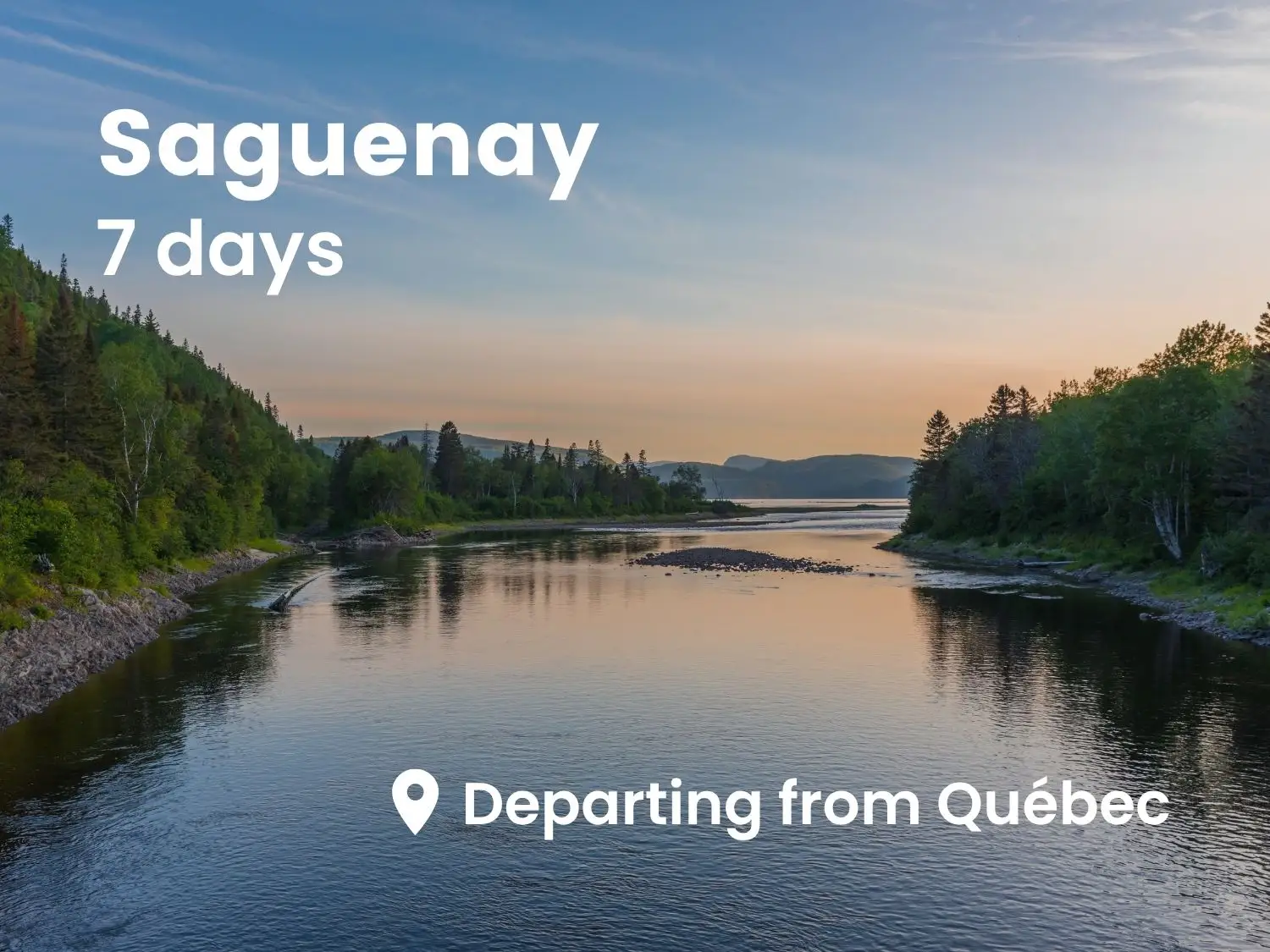 Saguenay-roadtrip 7 days road trip to Saguenay departing from Quebec