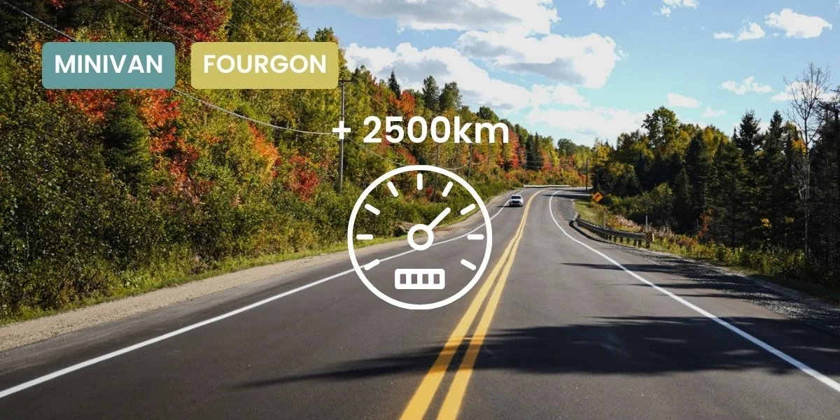 block of 2500 extra km