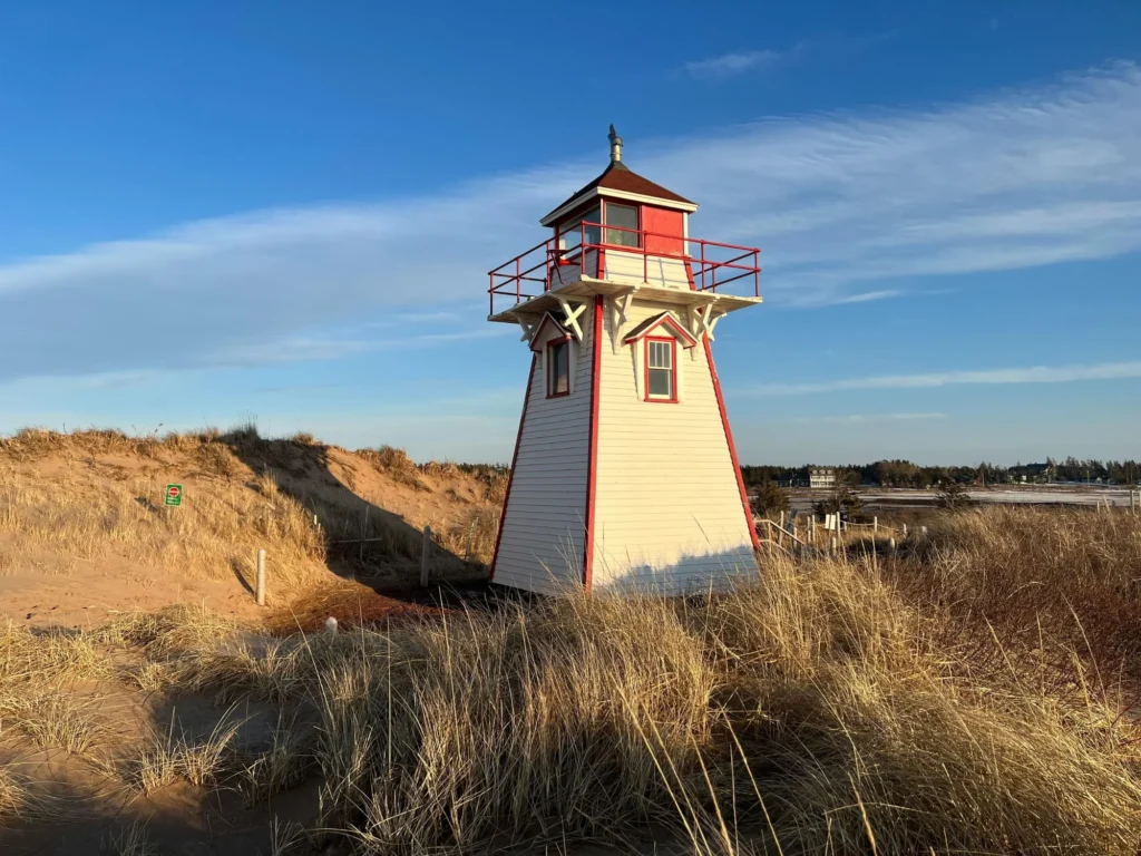 Phare de Covehead sur l'île du prince Edouard