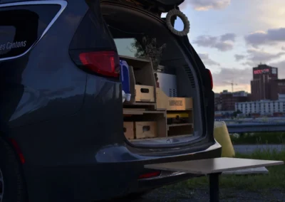 location de minivan aménagée à Montréal