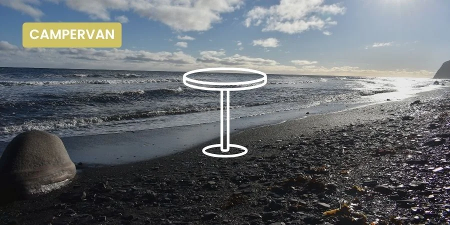outside table